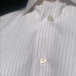 Men Calvin Klein pinstripe shirt   Size 15.5. 32/33